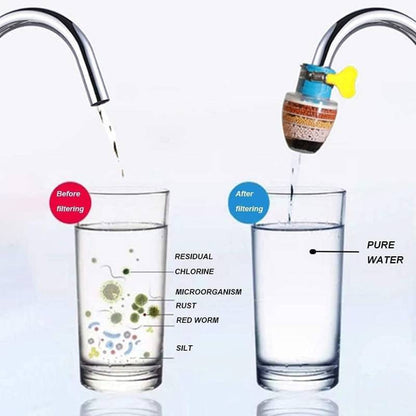 5 Layer water filter faucet