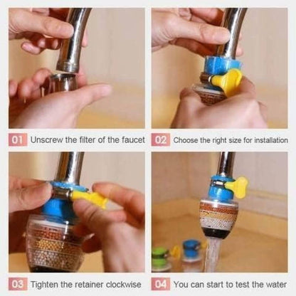 5 Layer water filter faucet