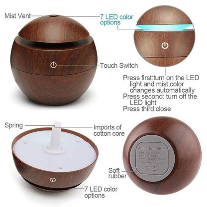 Wooden Humidifier Diffuser