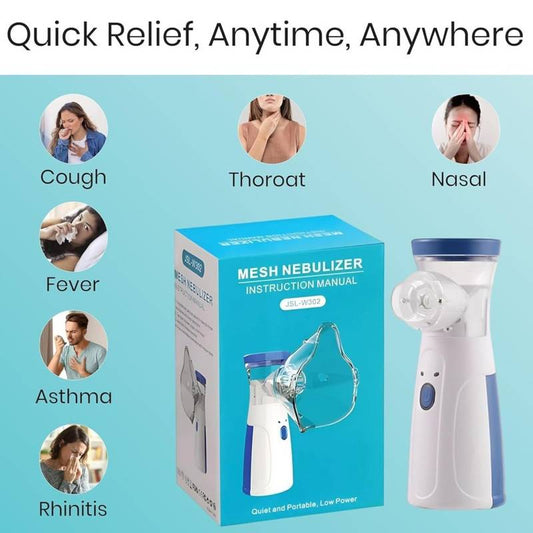 Mini portable mesh nebulizer
