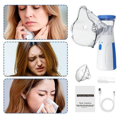 Mini portable mesh nebulizer